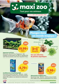 Prospectus maxi zoo : Plongez dans un monde magique !