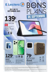 Prospectus E.Leclerc PUSEY : BONS PLANS SEPTEMBRE