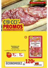 Prospectus CocciMarket ST MARTIN BOULOGNE 21 rue Jean de La Fontaine : COCCI PROMOS FAITES LE PLEIN D'ÉCONOMIES