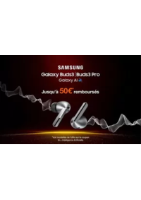 Prospectus Orange ANNECY 134 AVENUE DE GENEVE - MAGASIN 12 : Galaxy Buds3 | Buds3 Pro Jusqu'à 50€ remboursés