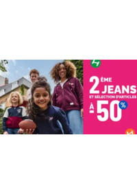 Prospectus La Halle ANTHY-SUR-LÉMAN 35 RUE PRÉ ROBERT SUD : En ce moment : le 2ᵉ article à -50% sur une sélection ! C’est LE bon plan de la rentrée