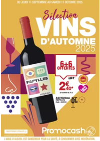 Prospectus Promocash Dijon : Sélection Vins d'automne 2025