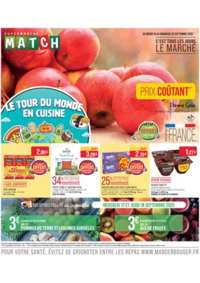 Prospectus Supermarchés Match Wissembourg Peupliers : C'EST TOUS LES JOURS LE MARCHÉ