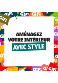 Prospectus Gifi CROLLES : Renouvelez votre intérieur à prix bradé !