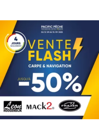 Prospectus Pacific Pêche ARTIGUES PRES BORDEAUX : Vente Flash