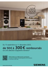 Prospectus Copra : Siemens vous rembourse jusqu'à 300€