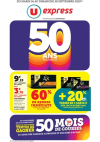 Prospectus U Express Paris 14 - Rue de la tombe Issoire : Catalogue U EXPRESS