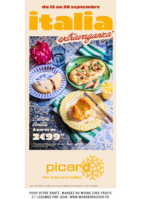Prospectus Picard MELUN : Italia Extravanganza