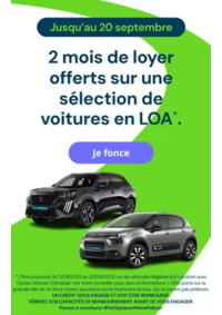 Prospectus Aramis Paris Porte de Gentilly : 2 mois de loyer offerts sur une sélection de voitures en LOA