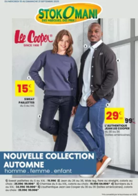 Prospectus Stokomani Saint-Germain-du-Puy : NOUVELLE COLLECTION AUTOMNE