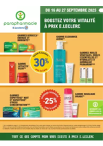 Prospectus Parapharmacie E.Leclerc : Prospectus Septembre