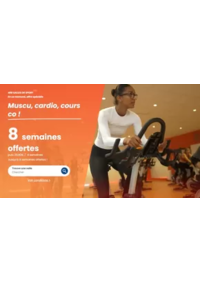 Prospectus L'Orange bleue Fitness Villefranche-sur-Saône : 8 semaines offertes
