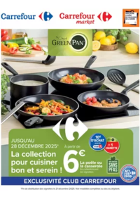 Prospectus Carrefour Market LE PECHEREAU : GREEN PAN