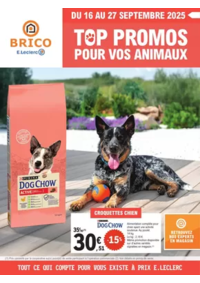 Prospectus Brico E.Leclerc ANDREZIEUX-BOUTHEON : Trafic Animalerie 8