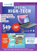 Promos et remises  : HIGH-TECH RENTREE DES ETUDIANTS