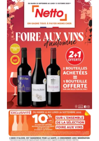 Prospectus Netto Breuillet : FOIRE AUX VINS