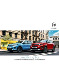Prospectus Citroen IGE : Citroën C3 Caractéristiques