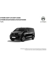 Promos et remises  : Citroën Spacetourer Caractéristiques