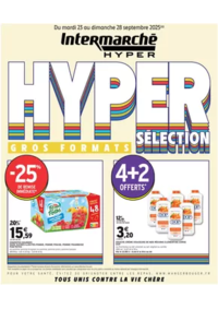 Prospectus Intermarché Hyper LE PEAGE DE ROUSSILLON : EVE BOOST GROS FORMATS SEPT