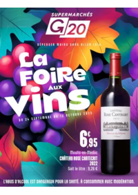 Prospectus G20 THOIRY : Op Fav Tract G20