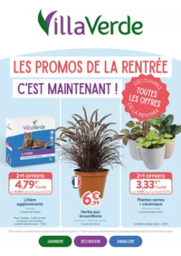 Prospectus Villaverde TAVAUX : Les promos de la rentrée C'est maintenant !