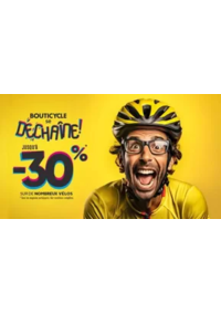 Prospectus Bouticycle L’ARBRESLE : C’est le rendez-vous de la rentrée à ne pas louper chez Bouticycle : de nombreux vélos sont à prix c