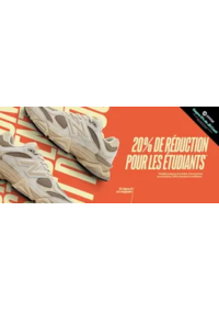Prospectus JD SPORTS Rouen : 20 % DE RÉDUCTION POUR LES ÉTUDIANTS