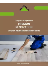 Prospectus Leroy Merlin Reims : MISSION RÉNOVATION