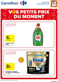 Prospectus Carrefour Drive RAILLENCOURT SAINTE OLLE : VOS PETITS PRIX DU MOMENT