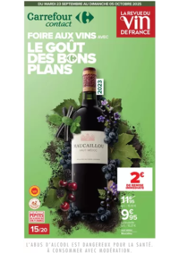 Prospectus Carrefour Drive BESANCON : FOIRE AUX VINS AUTOMNE