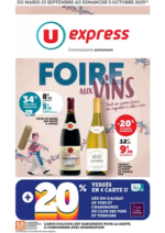 Prospectus U Express : Foire aux Vins d'Automne