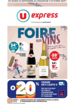 Prospectus Super U : Foire aux Vins d'Automne