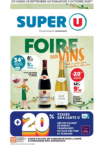 Prospectus Super U : Foire aux Vins d'Automne