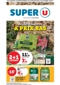 Prospectus Super U PARIGNE L'EVEQUE : Spécial Jardin