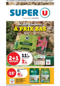 Prospectus Super U MAMERS : Spécial Jardin