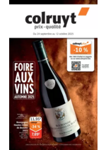 Prospectus Colruyt : FOIRE AUX VINS AUTOMNE 2025