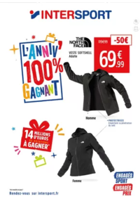 Prospectus Intersport LEMPDES : L'annuv' 100% gagnant