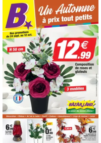 Prospectus Bazarland MARVEJOLS : Un automne à prix tout petits