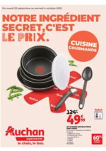 Prospectus Auchan Supermarché : Notre ingrédient secret c'est le prix dans votre super