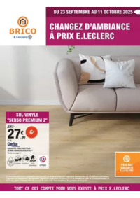 Prospectus Brico E.Leclerc RIVIERES / LA ROCHEFOUCAULD : Trafic Brico 10
