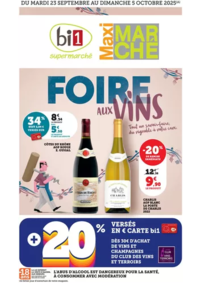 Prospectus Maximarché : FOIRE AUX VINS