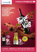 Prospectus E.Leclerc : FOIRE AUX VINS - MIXTE