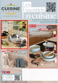 Prospectus Cuisine plaisir VILLIERS LE SEC : Les essentiels en cuisine 2025