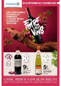 Prospectus E.Leclerc : FOIRE AUX VINS - MIXTE