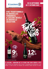 Prospectus E.Leclerc SOUSTONS : FOIRE AUX VINS - MIXTE