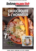 Prospectus Intermarché Super : S40 - R5 - CHOUCROUTE