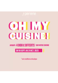 Prospectus Perene Ternay : Oh my cuisine !