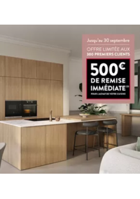 Prospectus Cuisine plus Amiens - Longueau : 500€ DE REMISE IMMÉDIATE SUR VOTRE FUTURE CUISINE !