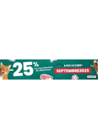 Prospectus Animalis Saint-Priest : -25 % sur une sélection de références