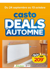 Prospectus Castorama PIERRELAYE : Un automne au chaud avec Castorama